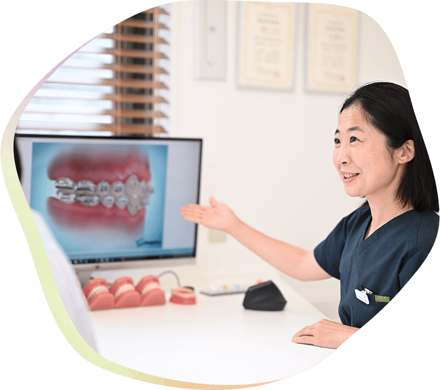 カウンセリング中の写真