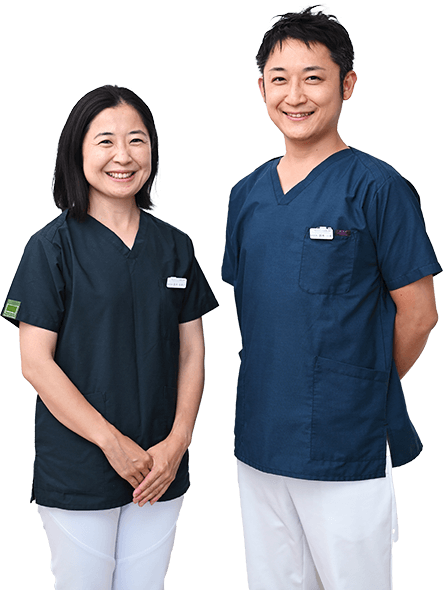 院長 鈴木一史、副院長 鈴木友美子